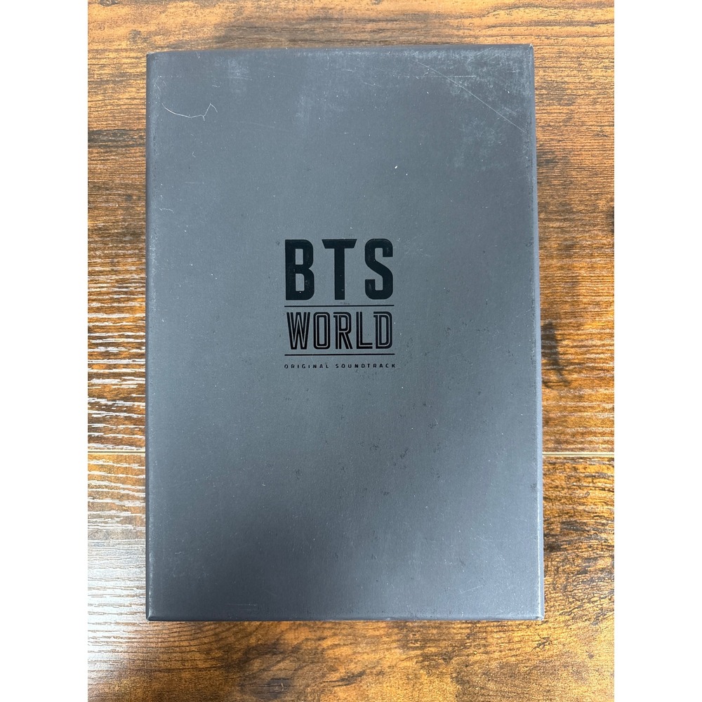 BTS World Original Soundtrack CD Limited Edition Box Set 2019 Big Hit K-Pop